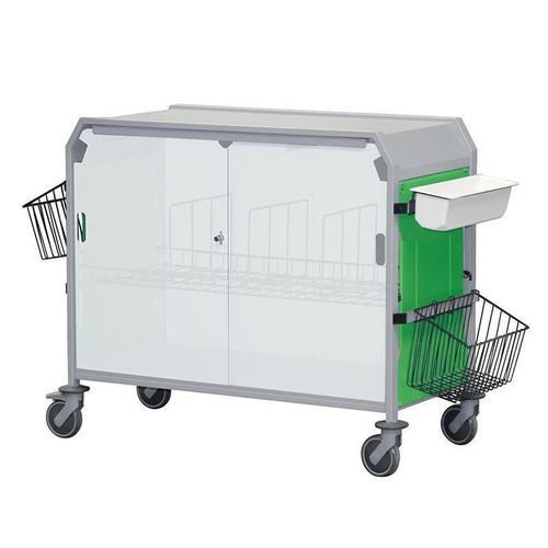 Carro para bolsas para ropa limpia - 8P500_C - PRATICIMA - médico / de hospital / de almacenamiento