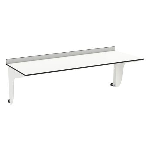 Plataforma de trabajo de acero inoxidable - 8Y530_100 - PRATICIMA - epoxi / plástico laminado / de pared