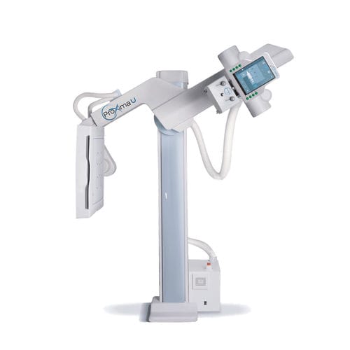 Sistema de radiografía digital - ProXima U - Assing - para radiografía polivalente / sin mesa / con brazo portatubos pivotante
