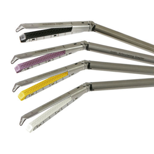 Grapadora quirúrgica curvada - EUL-B30 - QJ Medical - para cirugía laparoscópica / desechable / articulada