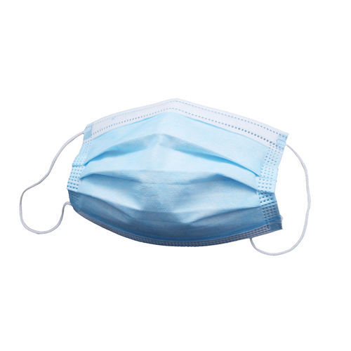 Mascarilla de protección semimáscara - QJ Medical - para adulto / celeste / desechable