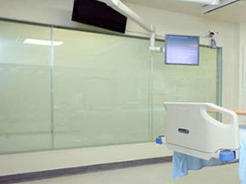 Ventana de observación - Smartglass AB™ - SMARTGLASS - de laboratorio / de hospital / de cristal opaco