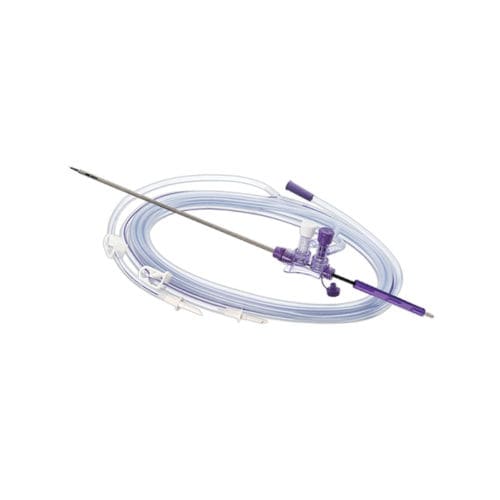 Cánula de aspiración dental - PS3850ULT - Purple Surgical - de irrigación / de irrigación para laparoscopia / desechable