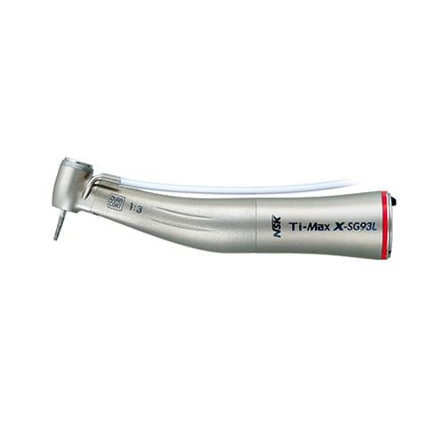 Contraángulo para cirugía dental - X-SG93L - NSK Europe GmbH - de aire / multiplicador / con pulsador