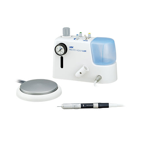 Unidad de control para turbina de laboratorio dental - PRESTO AQUA LUX - NSK Europe GmbH - neumática / con pedal / set completo