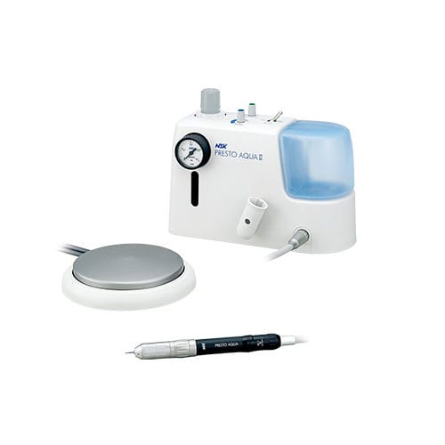 Unidad de control para turbina de laboratorio dental - PRESTO AQUA II - NSK Europe GmbH - neumática / con pedal / set completo