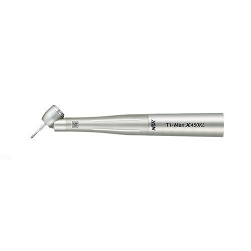 Turbina para odontología - Ti-Max X450 - NSK Europe GmbH - de aire / 45° / de titanio