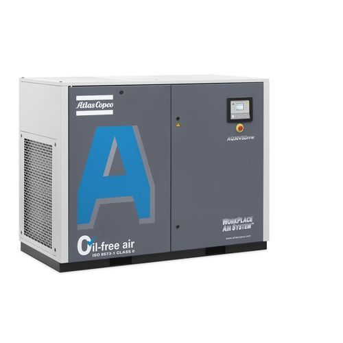 Compresor médico - AQ series - Atlas Copco Medical Gas Solutions Division - de tornillo / 1 unidad / sin aceite