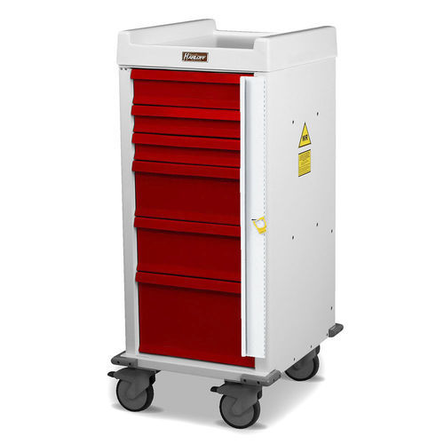 Carro de emergencia - MRN6B - Harloff - de almacenamiento / de plástico / de aluminio