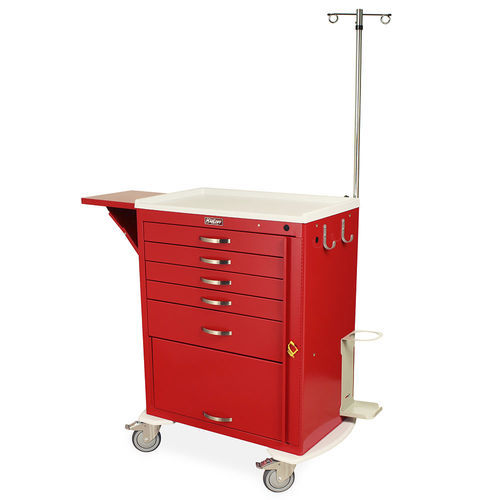 Carro de emergencia - MDS3030B05-12FD+MD30-EMG1 - Harloff - para dispositivos médicos / de uso general / para aparato