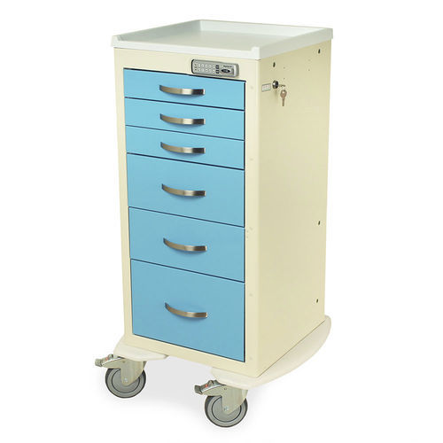 Carro médico - MPA1830E06 - Harloff - de uso general / de almacenamiento / de aluminio