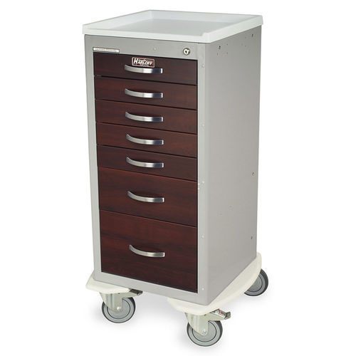 Carro médico - MDS1830K07-CM - Harloff - para dispositivos médicos / para cuidados / de aluminio