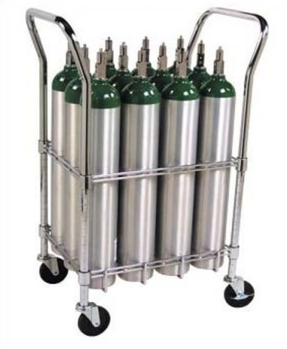 Carro portacilindros de oxígeno - CYL12 - Logiquip - 12 botellas