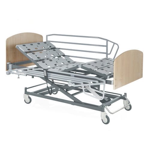Cama de hospital - LEZA PLUS - Tecnimoem Care S.L - eléctrica / de altura regulable / reclinable