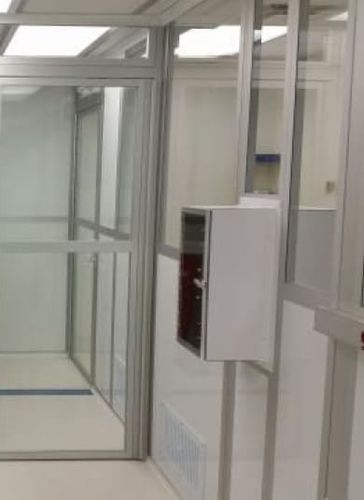 Estructura de muros para sala blanca - DFMZ 1.5 - Healthmark