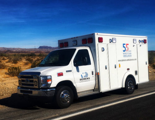 Furgón ambulancia - MX 151  - DEMERS - con cuerpo modular independiente / tipo III