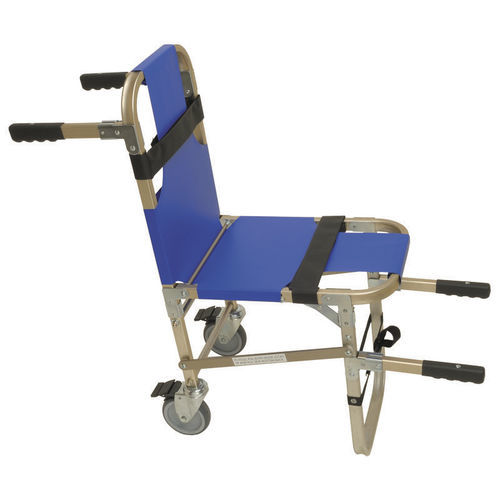Silla de traslado de pacientes de interior - JSA-800-CS - Junkin Safety Appliance Company - de exterior / salvaescaleras / con ruedas
