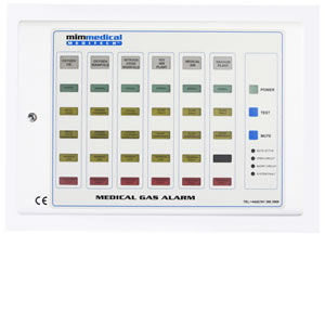 Sistema de alarma con puerta - MIM Medical - médico / para gases médicos