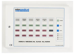 Sistema de alarma de zona - MIM Medical - para gases médicos