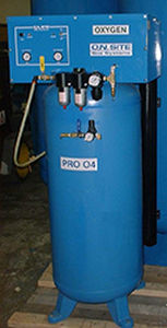 Generador de oxígeno médico - 95% - On Site Gas Systems - fijo / PSA / 2 tanques