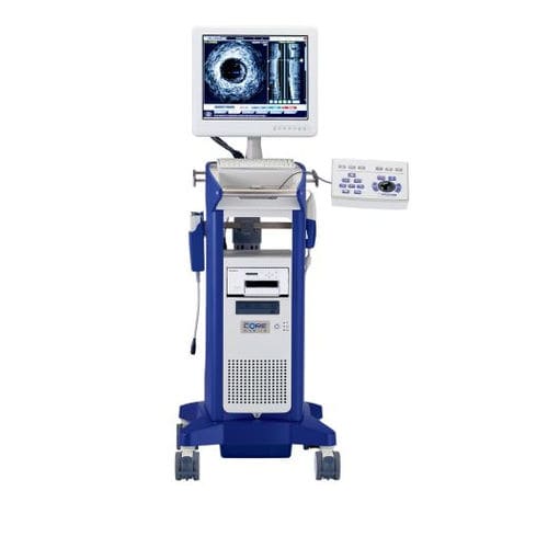 Ecógrafo con soporte - Core - Spectranetics - para ecografía cardiovascular / blanco y negro / doppler-color