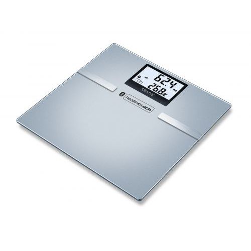 Analizador de la composición corporal por bioimpedancia - SBF 70 - Sanitas - plataforma / con cálculo del IMC / Bluetooth