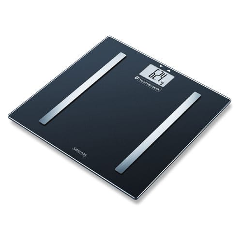 Analizador de la composición corporal por bioimpedancia - SBF 72 - Sanitas - portátil / plataforma / con pantalla LCD