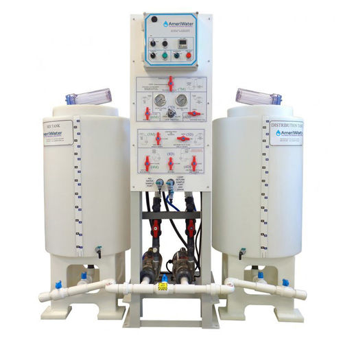 Mezclador vórtex - Bicarb System  - AmeriWater - de mesa / para preparación de pruebas / de bicarbonato