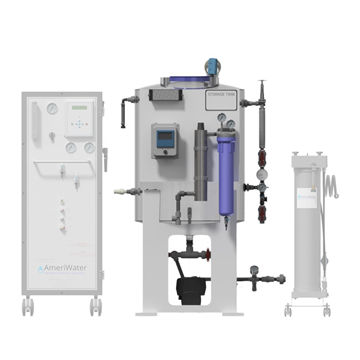 Sistema de purificación de agua de laboratorio - AmeriWater - de ósmosis inversa / para agua ultrapura