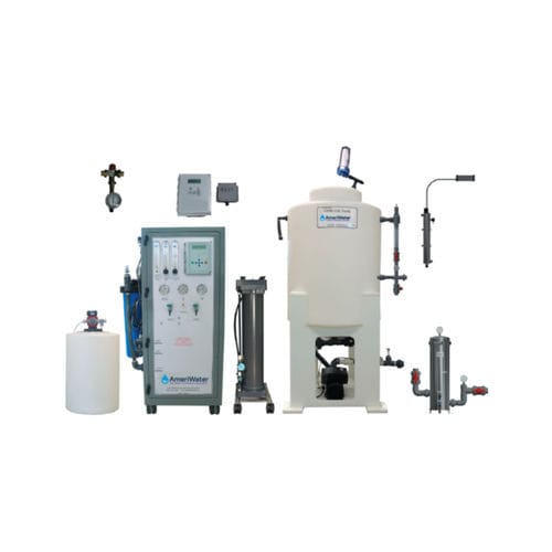 Sistema de purificación de agua de laboratorio - 00HC-3025 - AmeriWater - de ósmosis inversa / por radiación ultravioleta / por UV