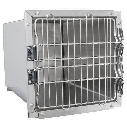 Jaula veterinaria modular - 902.1818.70 - Shor-Line - de acero inoxidable