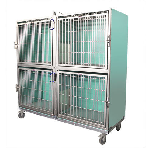 Jaula veterinaria modular - 990.3112.00 - Shor-Line - de acero inoxidable / de PVC