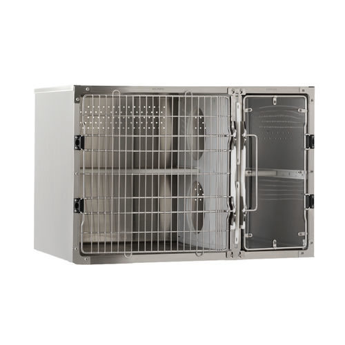 Jaula veterinaria para felinos - 902.3630.20 - Shor-Line - modular / de acero inoxidable / de polietileno
