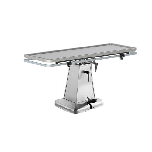 Mesa de operaciones universal - CLASSIC FLAT-TOP - Shor-Line - hidráulica / de acero inoxidable