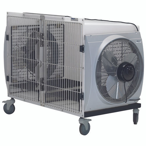 Jaula veterinaria para secado - 926.4836.01 - Shor-Line - modular / con ruedas