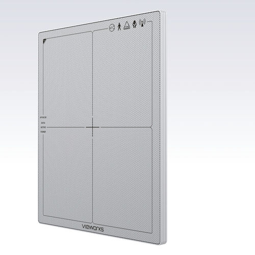 Panel detector plano para radiografía polivalente - VIVIX-S 1012N - Cuattro Europe - portátil / inalámbrico / 10 x 12