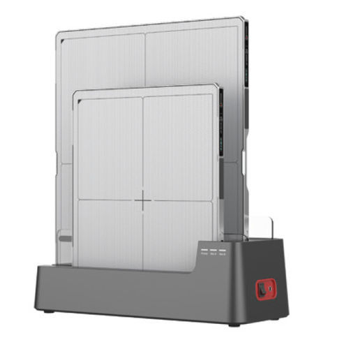 Panel detector plano para radiografía polivalente - VIVIX-S 1417V - Cuattro Europe - portátil / inalámbrico / estanco