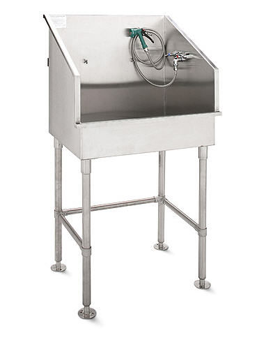 Bañera veterinaria para animales pequeños - M1008-32 - Petlift - de suelo
