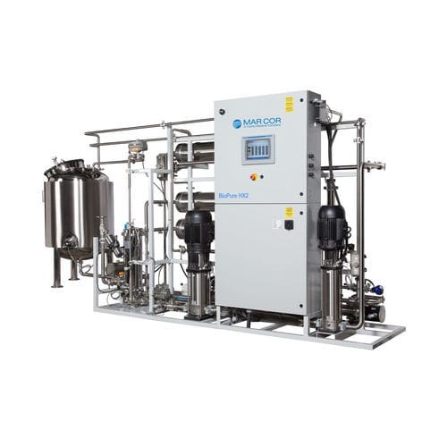 Estación de tratamiento de agua de hemodiálisis - BioPure HX2  - Mar Cor - de ósmosis inversa