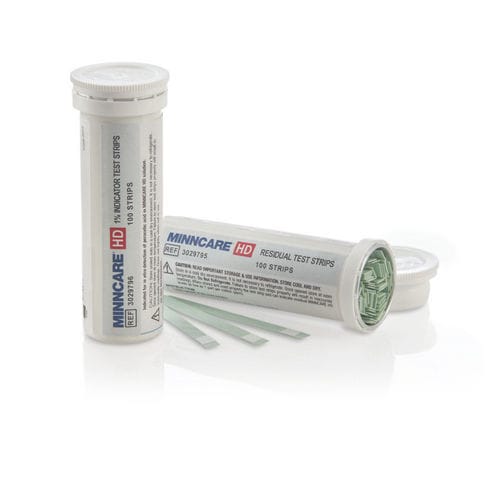 Tira de prueba para análisis de agua - Minncare HD - Mar Cor - con tira reactiva