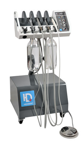 Portainstrumentos para unidad dental móvil - HIGHDENT TRIO - Dispomed - veterinario