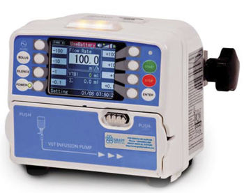Bomba de infusión 1 vía - GradyPump 7901B - Grady Medical Systems - veterinaria / volumétrica / para animales