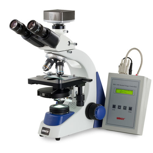 Microscopio óptico - G39 series - Unico - de laboratorio / monocular / con óptica plana