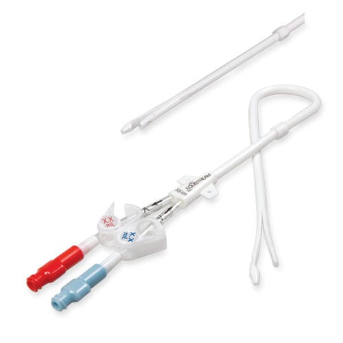 Catéter de hemodiálisis - EQUISTREAM® - Bard Access Systems - venoso central / de dos luces