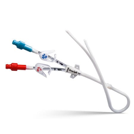 Catéter de hemodiálisis - HemoSplit® XK - Bard Access Systems - venoso central / de dos luces
