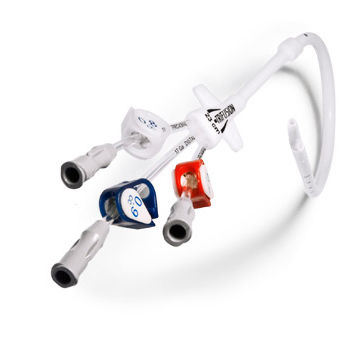 Catéter venoso central - Hickman - Bard Access Systems - de tres luces