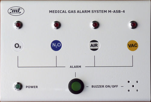 Sistema de alarma de zona - M-ASB - Medical Technologies LBI - para gases médicos