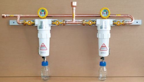 Unidad de filtración bacteriológico - Medical Technologies LBI - para centro sanitario / de pared