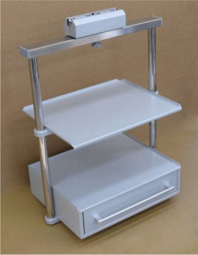 Estante multifunción - M-GM - Medical Technologies LBI - de acero inoxidable / de aluminio