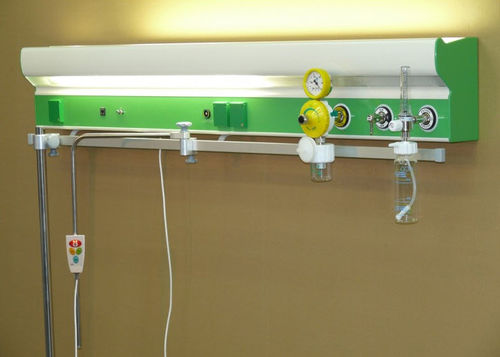 Unidad médica de cabecera de pared - M-PB series - Medical Technologies LBI - horizontal / para unidad de cuidados intensivos / para habitación de pacientes